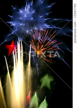 煙花（特殊攝影的抽象表達） 15087783