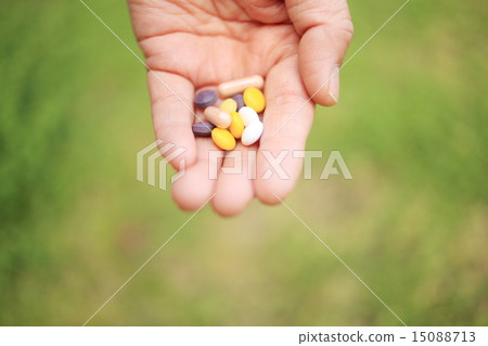 Stock Photo: ailments, research laboratory, middle and old aged