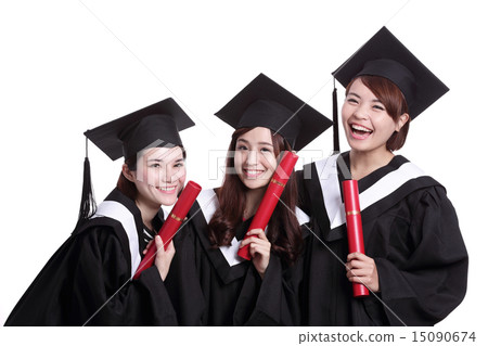happy graduates students happy graduates students 15090674