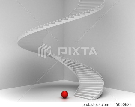 Abstract Staircase Background 15090683