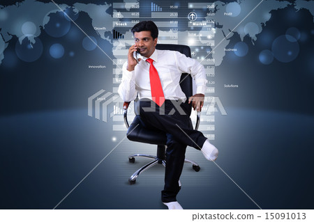 Business man thinking new idea Business man thinking new idea 15091013