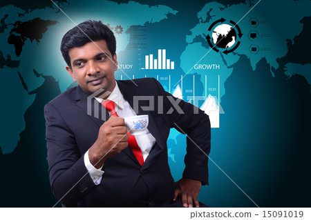 Business man thinking new idea Business man thinking new idea 15091019