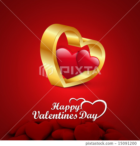 red love heart, valentines day concept red love heart, valentines day concept 15091200