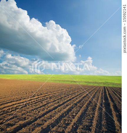 ploughed field ploughed field 15092141