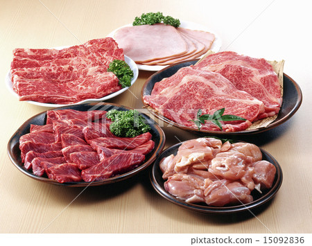 牛,雞,火腿集合001 牛,雞,火腿集合001 15092836