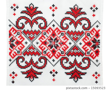 embroidered good by cross-stitch pattern 15093523