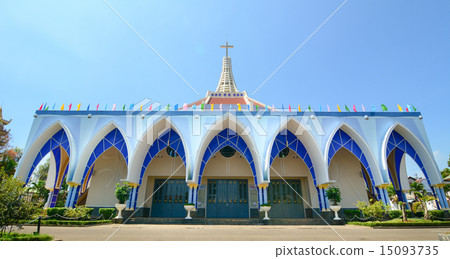 Old beautiful church in Vietnam 15093735