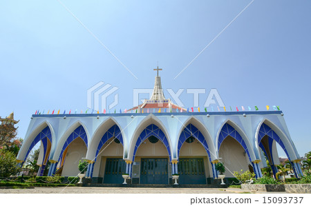 Old beautiful church in Vietnam 15093737