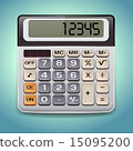 Realistic Vector Electronic Calculator 15095200