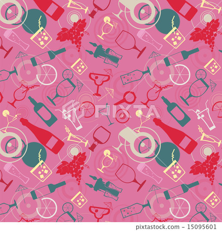 Cocktails alcohol drinks background 15095601