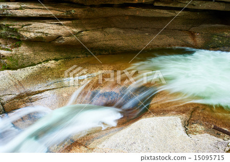 Sabbaday Falls in White Mountain National Forest 15095715
