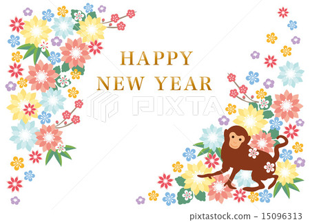 新年卡片模板(年份) 新年卡片模板(年份) 15096313