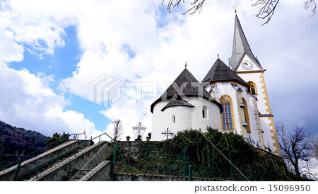 Historical church in Klagenfurt Austria Historical church in Klagenfurt Austria 15096950