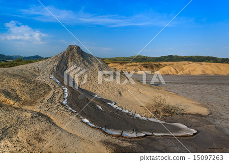 Mud Volcanoes in Buzau, Romania 15097263