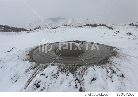 Mud Volcanoes in Buzau, Romania 15097266