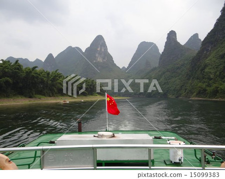 China Guilin Li River descent China Guilin Li River descent 15099383