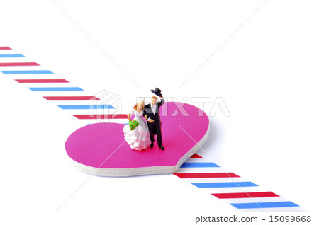 Two people at the wedding ceremony 15099668