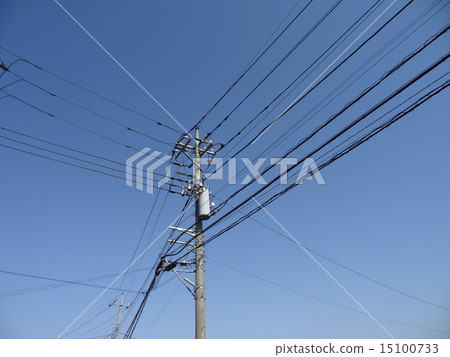 電線桿 電線桿 15100733