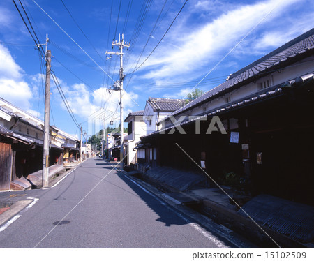 奈良，Uda Matsuyama城堡鎮，Yamanoshi Tokumi House住房（烏達總智慧）/“國家指定重要傳統建築保護區” 15102509