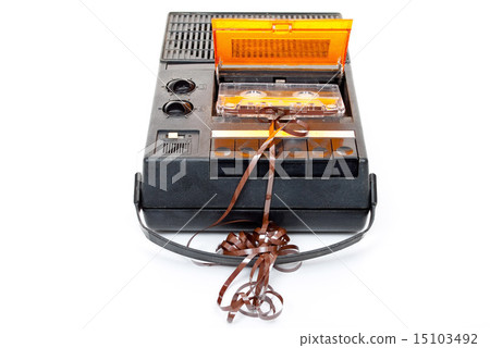 Magnetic audio tape cassette recorder 15103492