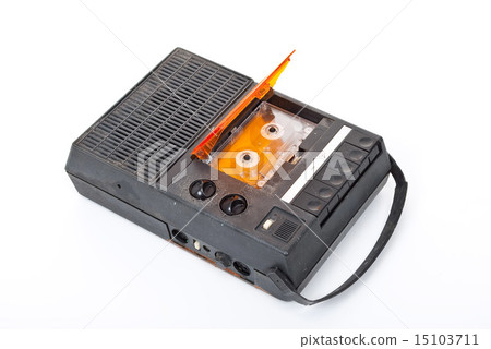 Magnetic audio tape cassette recorder 15103711