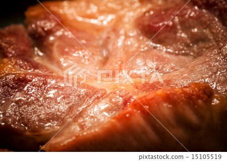 Close up Half Cooked Juicy Meat Close up Half Cooked Juicy Meat 15105519