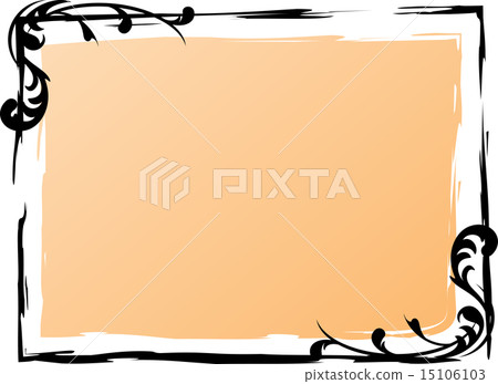 Vector frame background - Stock Illustration [15106103] - PIXTA