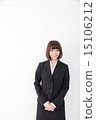 A woman facing front 15106212