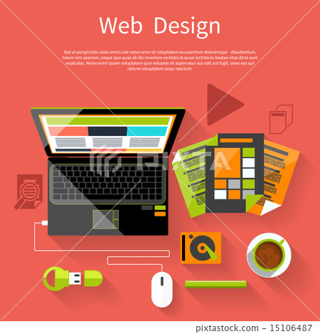 Web design. Program for design and architecture. - Stock Illustration ...