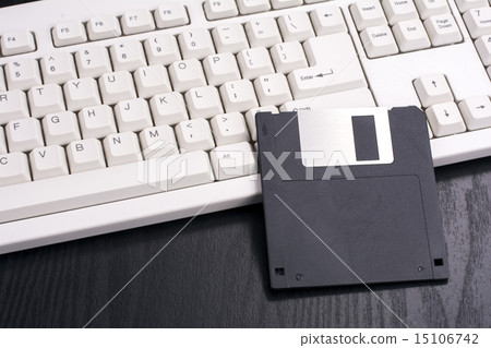 Keyboard and floppy disk Keyboard and floppy disk 15106742