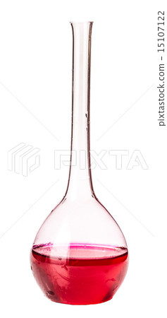 flask with reagent red 15107122