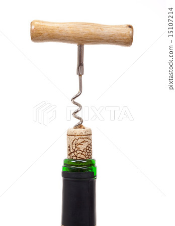 Opening wine bottle 15107214