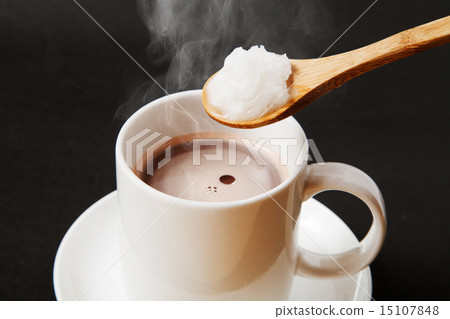 Cocoa with coconut oil 15107848