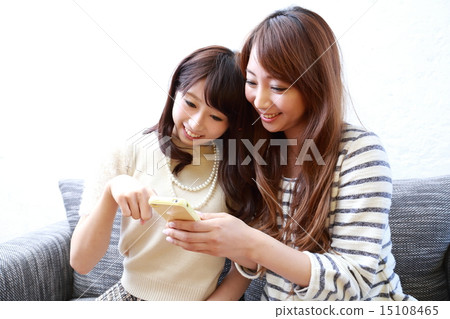 Two young women Two young women 15108465