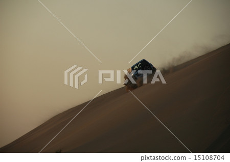Dubai, desert offroad in the UAE Dubai, desert offroad in the UAE 15108704