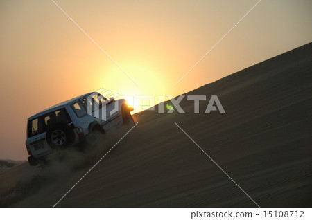 Dubai, desert offroad in the UAE Dubai, desert offroad in the UAE 15108712