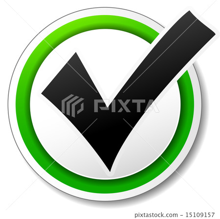 Vector checkmark icon 15109157