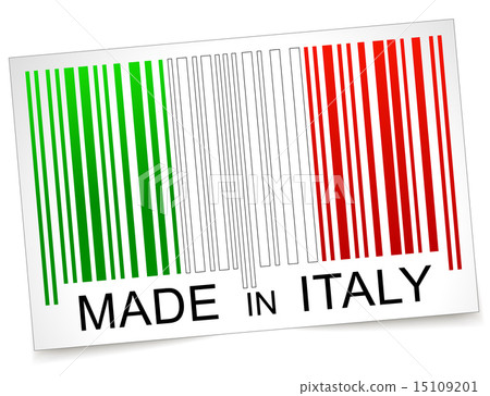 Made in italy barcode 15109201