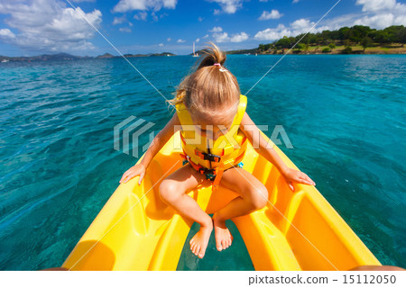 Little girl in kayak Little girl in kayak 15112050