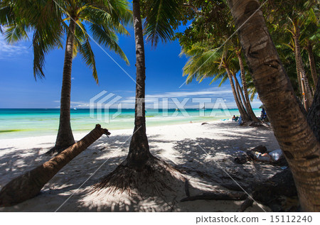 Beautiful tropical beach Beautiful tropical beach 15112240