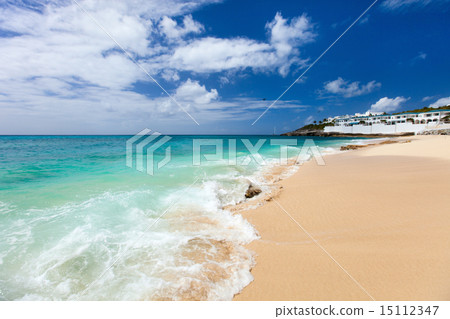 Cupecoy beach on St Martin Caribbean Cupecoy beach on St Martin Caribbean 15112347
