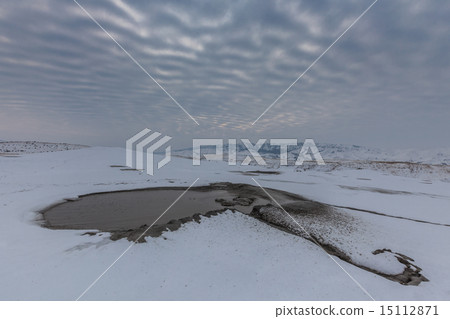 Mud Volcanoes in Buzau, Romania 15112871