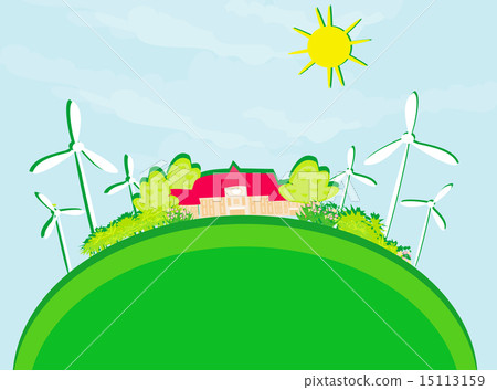 Eco farming - landscapes Eco farming - landscapes 15113159