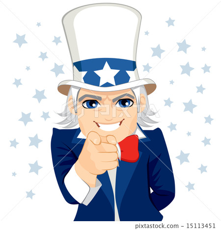 插图素材: uncle sam wants you