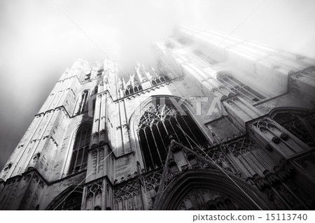 Beautiful Gothic cathedral from Bruxelles Brusels Belgium Beautiful Gothic cathedral from Bruxelles Brusels Belgium 15113740