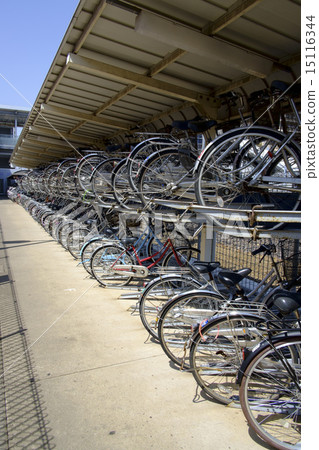 Bicycle storage area for bicycles 15116344