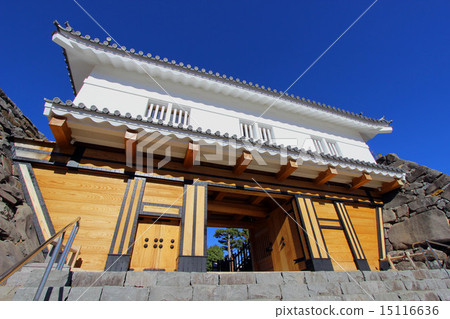 甲府城堡金屬門 15116636