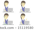 Office worker female 15119580