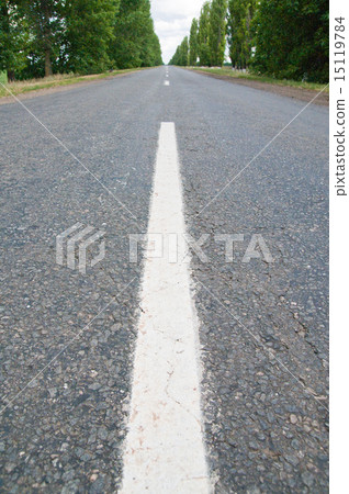 white line on asphalt white line on asphalt 15119784
