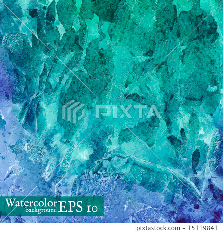 Vector watercolor background. Abstract art hand paint. Vector watercolor background. Abstract art hand paint. 15119841